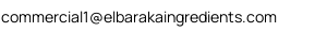 Adresse e-mail de Elbaraka ingredients